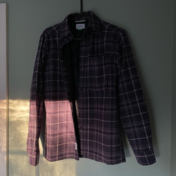 New VALLIER
Kamakura Overshirt - Unisex XS Plaid, grape, navy - Picture 2 of 10